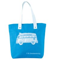 VW Billi T1 Shopper-Tasche Canvas - T&uuml;rkis