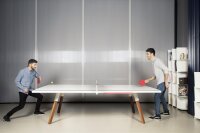 RS Design Barcelona Tischtennis OAK-WHITE-YMS-1 180-SMALL ohne Abdeckung