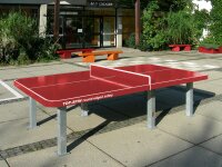 Tischtennis Hercules Round Corners blau