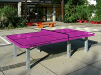 Tischtennis Hercules Round Corners blau