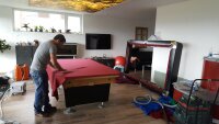 Billardtuch Neubespannung / Beziehen