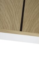 RS Design Barcelona Tischtennis OAK-WHITE-YMS-K1 180-SMALL ohne Abdeckung