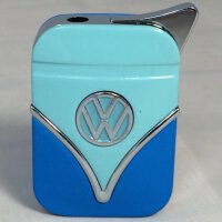 VW T1 Bus Feuerzeug In Geschenkbox - Blau/Hellblau