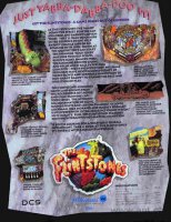 Flintstones - Williams Flipper 1994 Verkauft