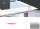 Swisspool Abdeckplatte Excellence gleiche Gr&ouml;sse wie Billardtisch 224x112 Spielfeld 9 2 Teilig mit Glaseinsatz Transparent und Verl&auml;ngerung
