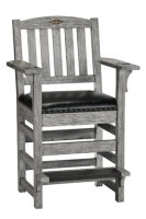 Brunswick  Centennial Game Table Chair rustic grey