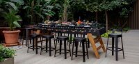 RS Barcelona Max XXL Fussballtisch + Dining Table (8 Personen)