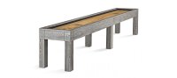 Brunswick Billard Sanibel Shuffleboard Table Rustic Grey