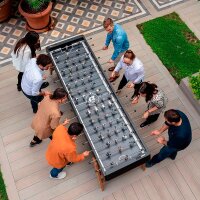 Fussballtisch RS#2 Design grün Tischfussball Tisch 8 Personen