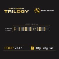 Softdart Winmau Mvg Trilogy - 2646 - 20G