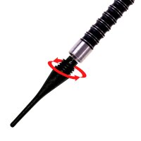Softspitze Karella Premium 1/4 Bsf Grossgewinde 1000 Stk. Schwarz