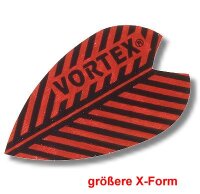 Karella Dartfly Vortex, Form X (Gr&ouml;ssere Form), Rot...