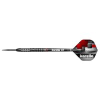 Steeldart Karella Superdrive, Schwarz, 90% Tungsten 2020