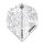 Flights Winmau Mega Standard White - 6900.243