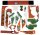 BIG GUNS (Williams) Plastic set #31-1006A-557