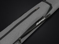 Mezz Cues Synthetic Lether Case, 2 But, 4 Shaft MS-24CLA gray/black