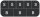 Mezz Cues Lether Case, 3 But, 5 Shaft GMC-35WC