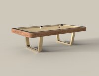 Swiss Design Billardtisch Stratos by Bankhamer 7 Fuss ohne Lampe mit Abdeckplatte