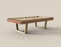 Swiss Design Billardtisch Stratos by Bankhamer 8 Fuss ohne Lampe ohne Platte