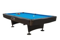 Clash Steel PRO Alumen Pool-Billardtisch 7 Fuss schwarz