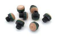 Billard Schraubleder 12mm Kunststoff Gewinde